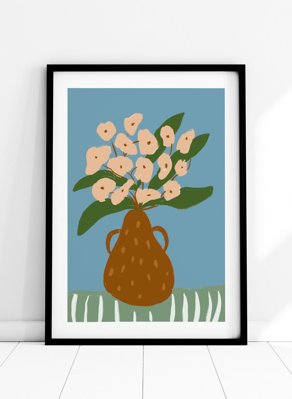 'Earthen Vase' Aesthetic Art Print_Sugar & Canvas