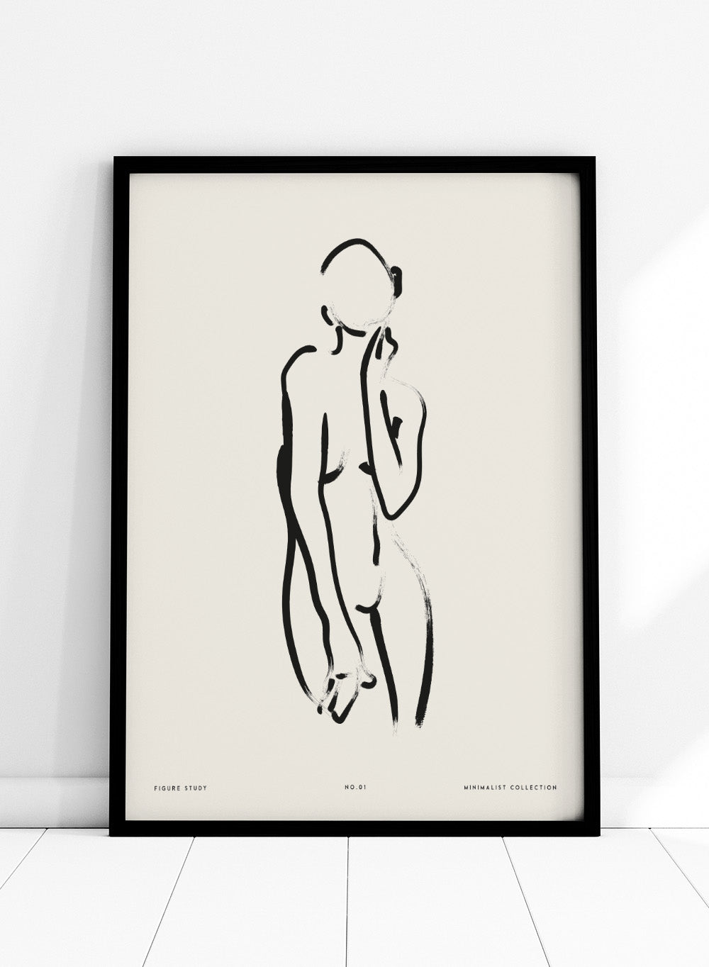"Abstract Figure" Art Print_Sugar & Canvas