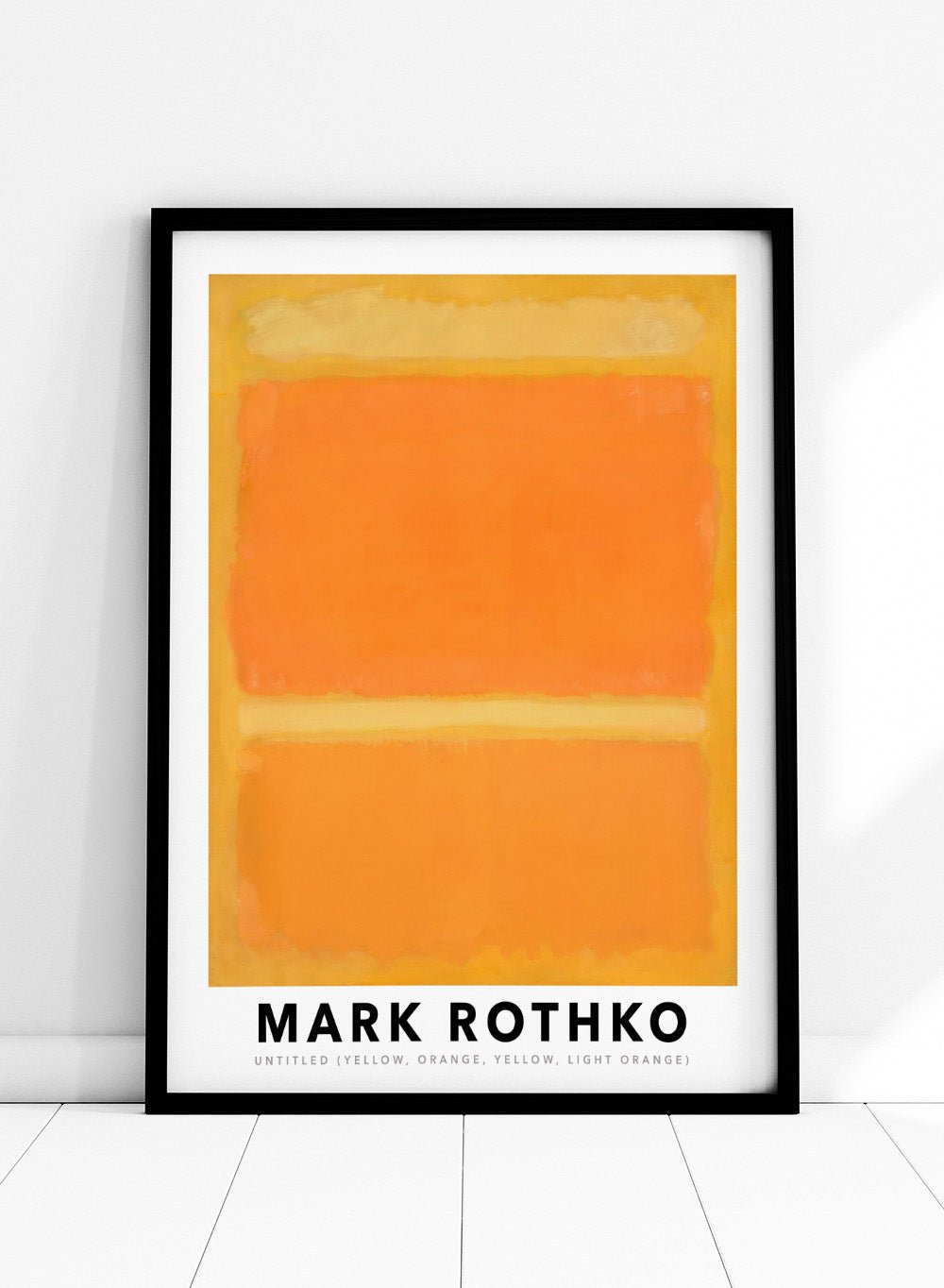 Mark Rothko Untitled (Yellow, Orange, Yellow, Light Orange) Art Print_Sugar & Canvas