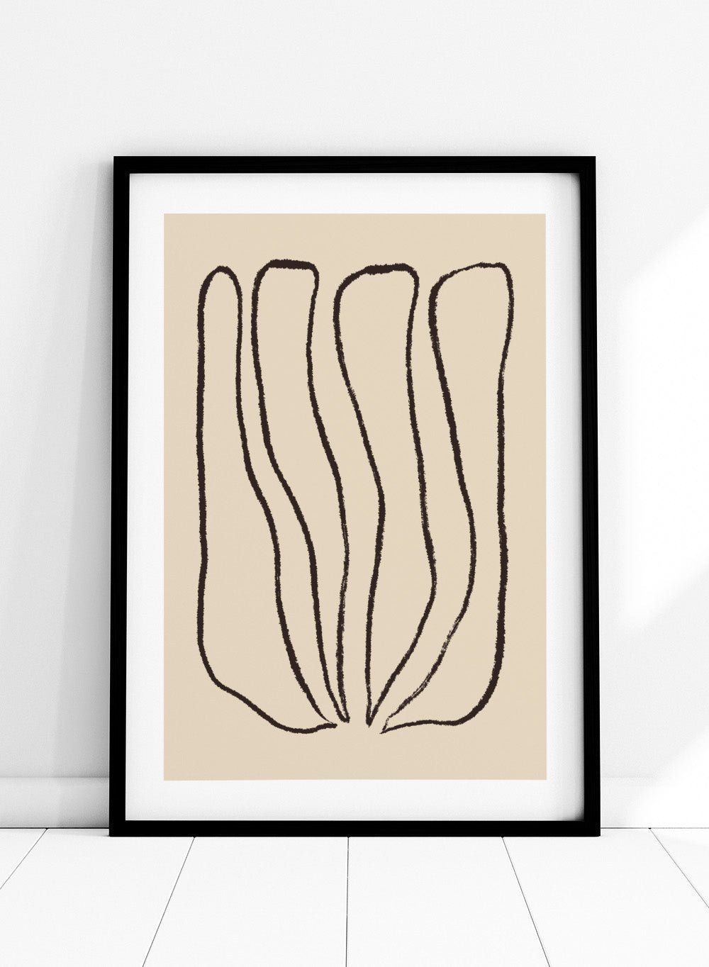 'Organic Form' Aesthetic Art Print_Sugar & Canvas