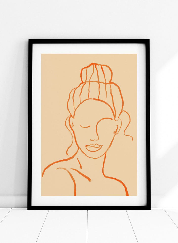 'Sienna' Aesthetic Art Print_Sugar & Canvas