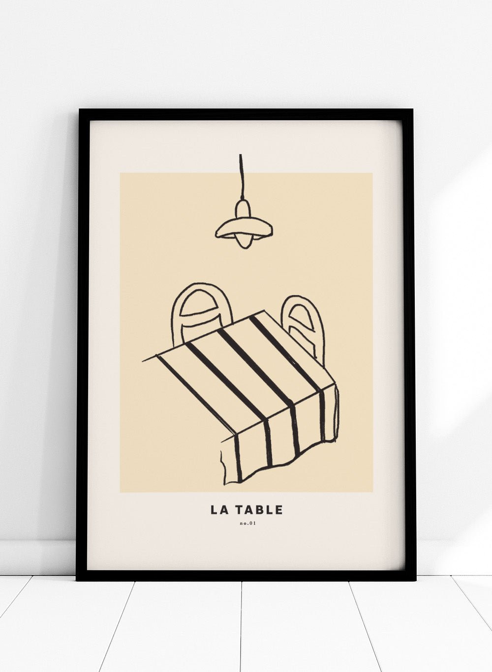 'Morning Table Study II' Aesthetic Art Print_Sugar & Canvas