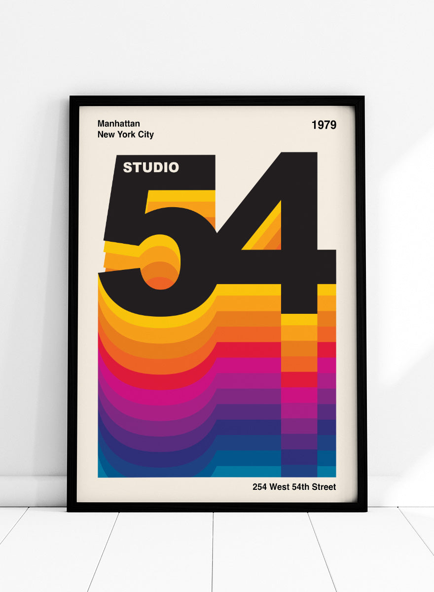A graphic poster design for &