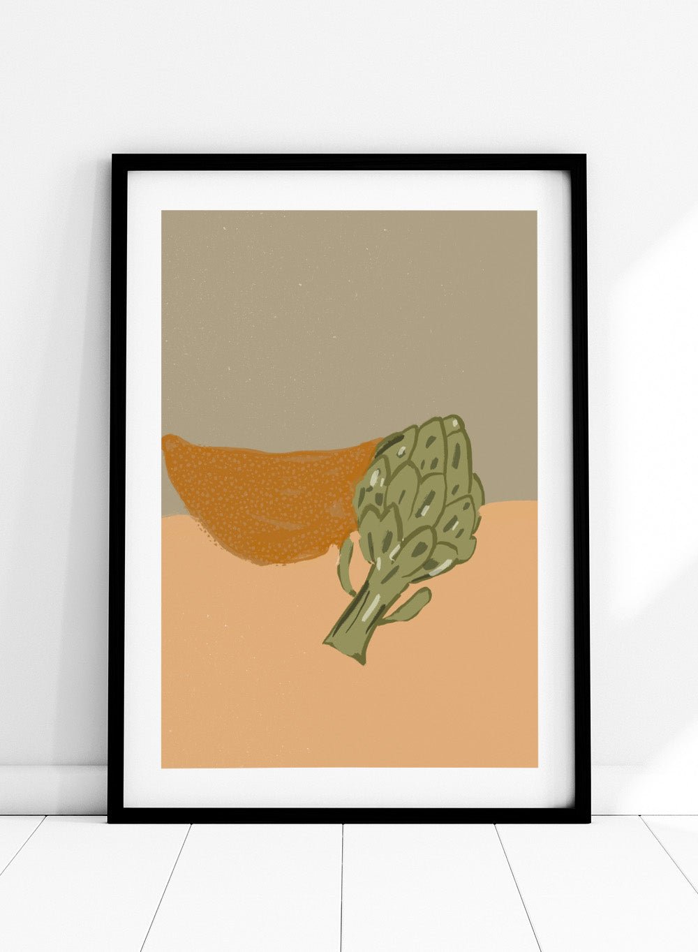 'Still Life with Artichoke' Aesthetic Art Print_Sugar & Canvas