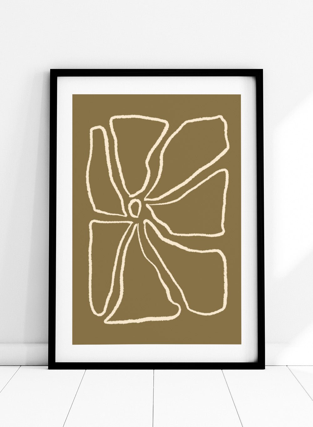 'Floral Form' Aesthetic Art Print_Sugar & Canvas
