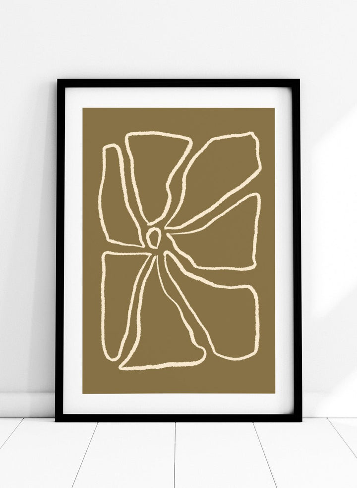 'Floral Form' Aesthetic Art Print_Sugar & Canvas