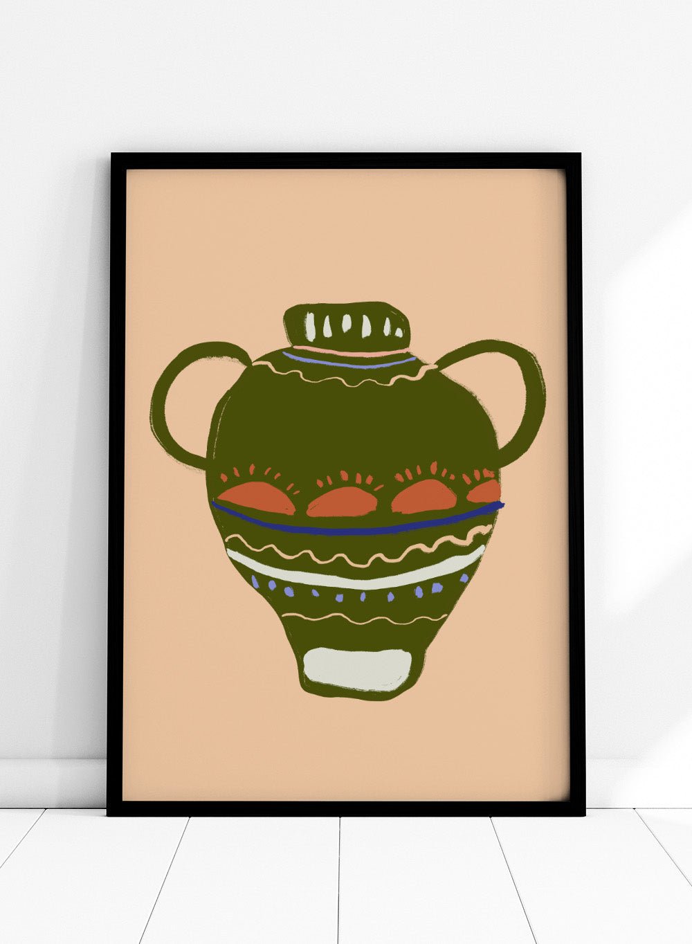 'Decorative Vessel' Aesthetic Art Print_Sugar & Canvas