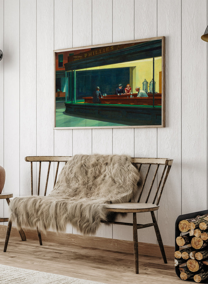 Edward Hopper Nighthawks 1942 Art Print EH01