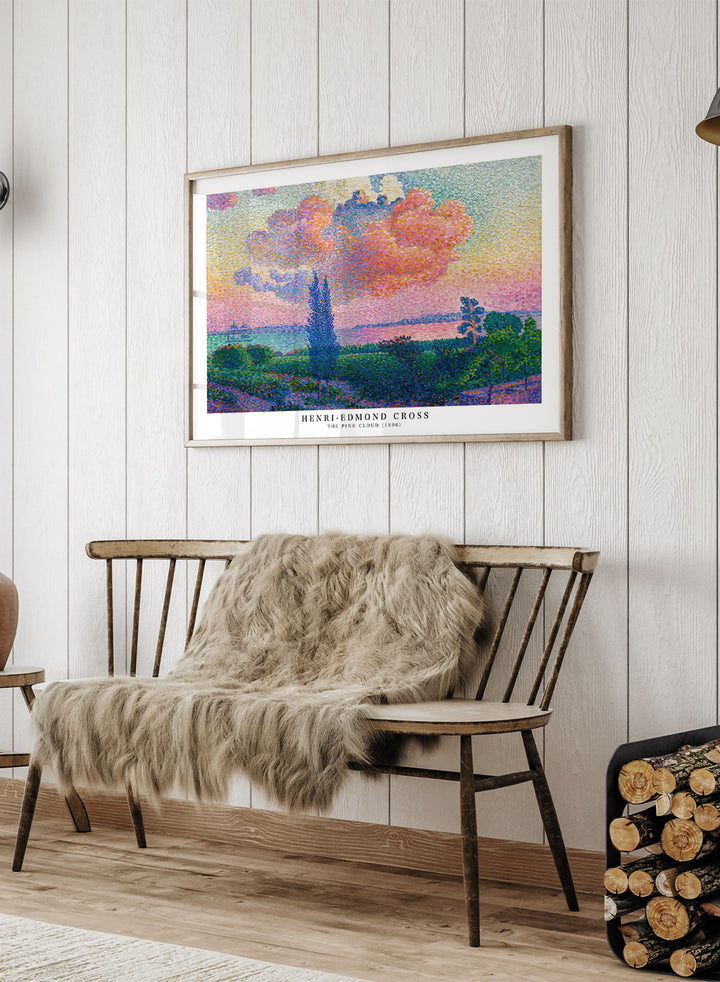 The Pink Cloud by Henri-Edmond Cross Print