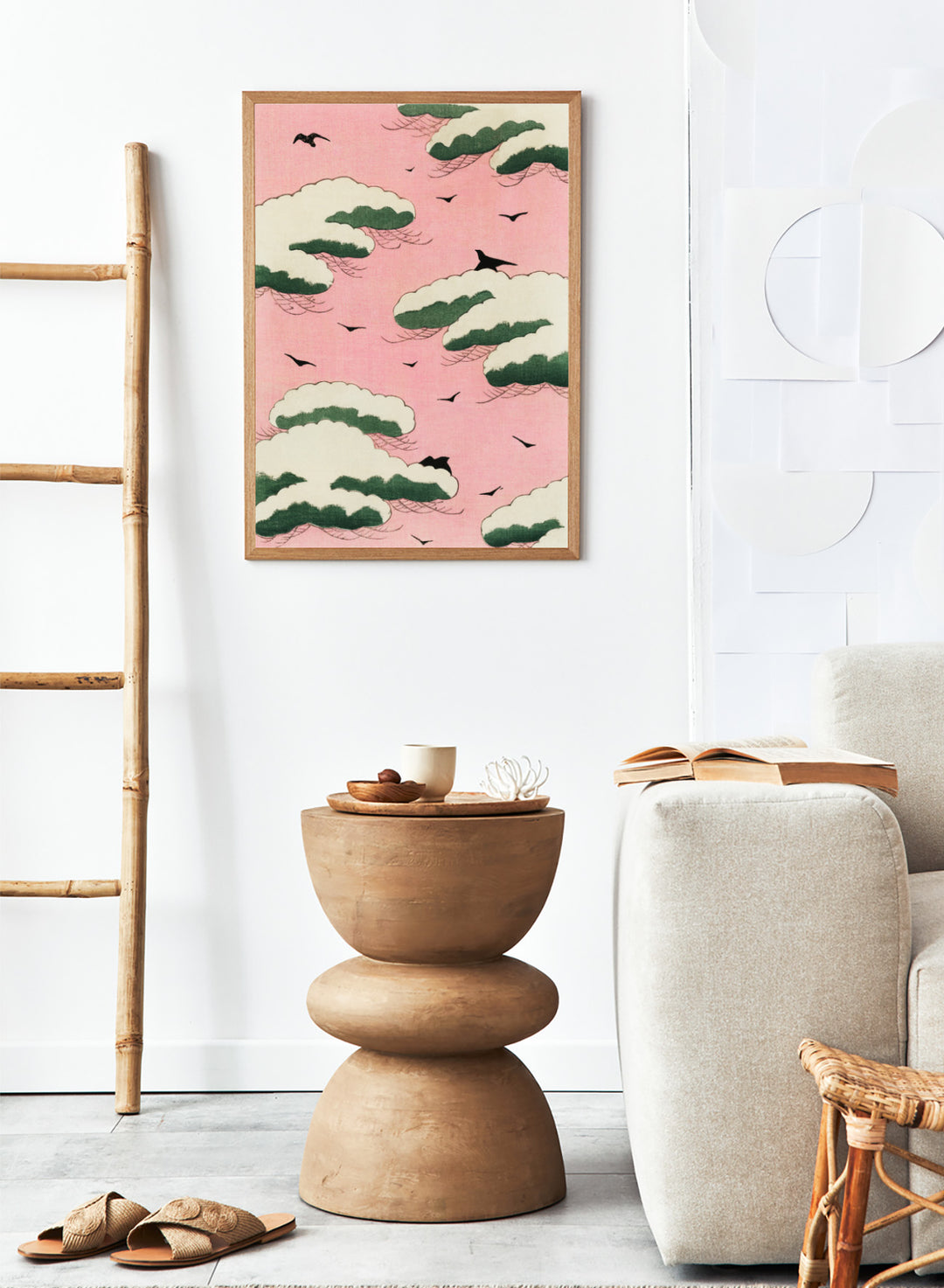 Watanabe Seitei Pink Sky Art Print