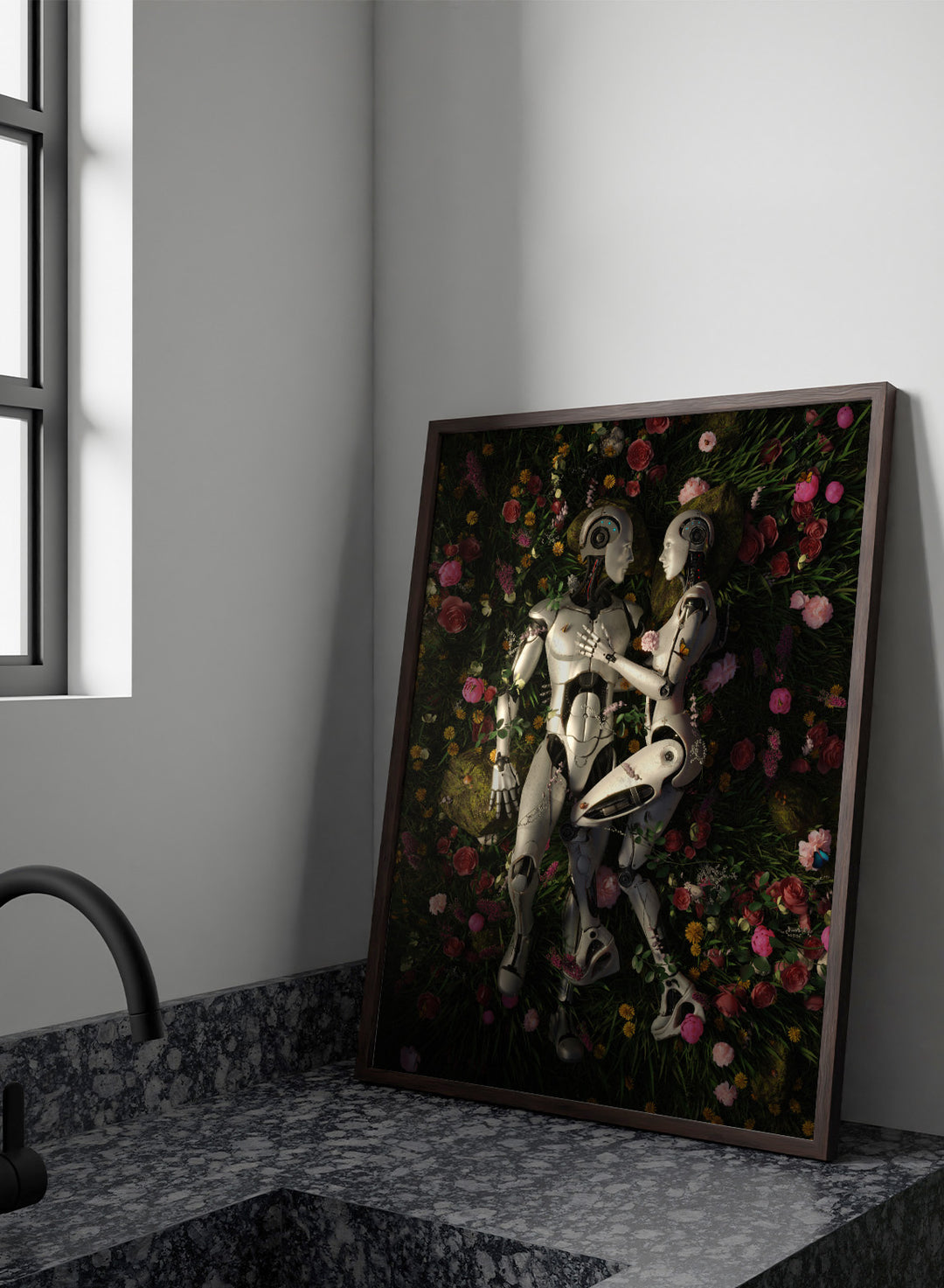 Nicebleed - Android Garden Romance Art Print