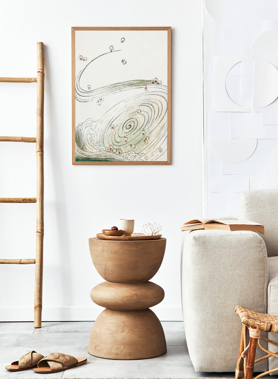 Watanabe Seitei Wind and Flower Art Print