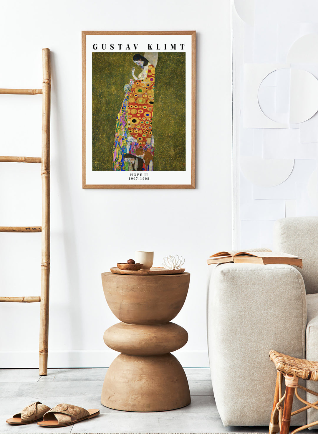 Gustav Klimt Hope II 1907-1908 Art Print