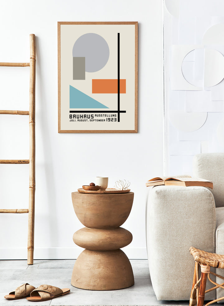 Bauhaus Geometric Art Print