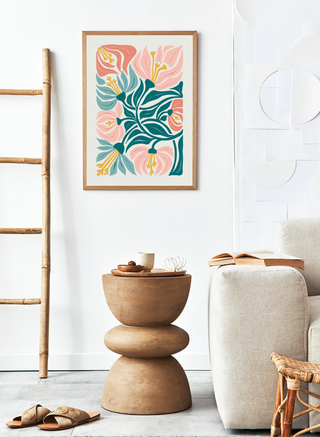 Abstract Botanical Art Print #FM93