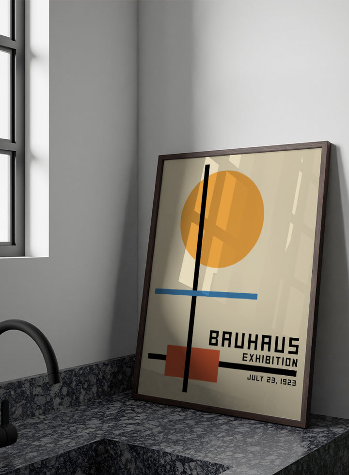Bauhaus Geometric Shapes Art Print