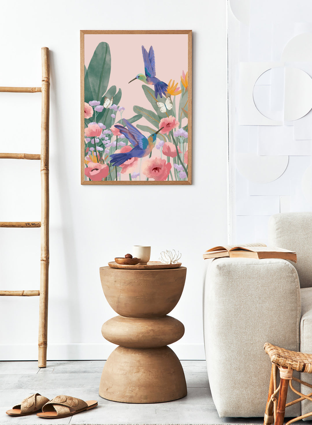Goed Blauw - Hummingbirds Art Print
