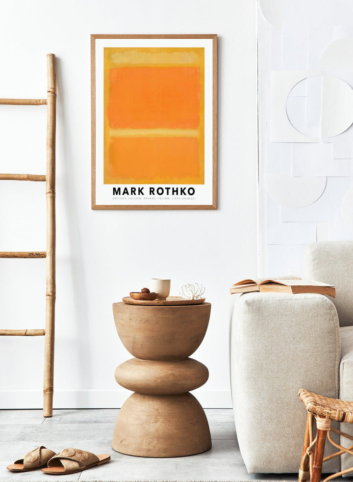 Mark Rothko Untitled (Yellow, Orange, Yellow, Light Orange) Art Print_Sugar & Canvas