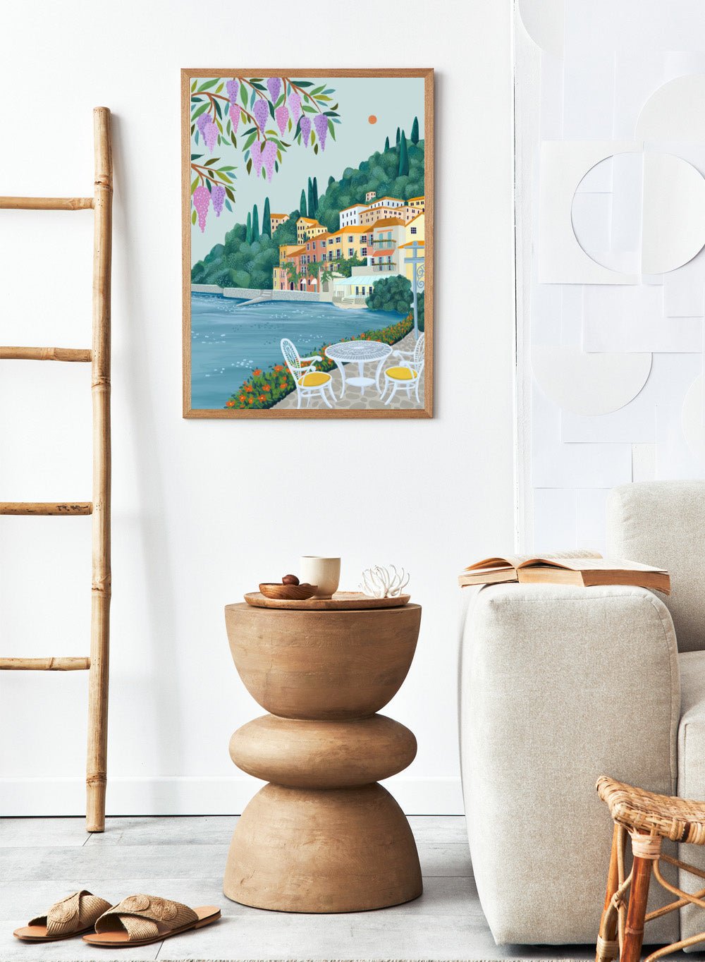 Lake Como Italy Art Print_Sugar & Canvas