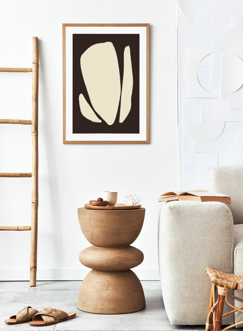 ‘Earthen Form’ Aesthetic Art Print_Sugar & Canvas