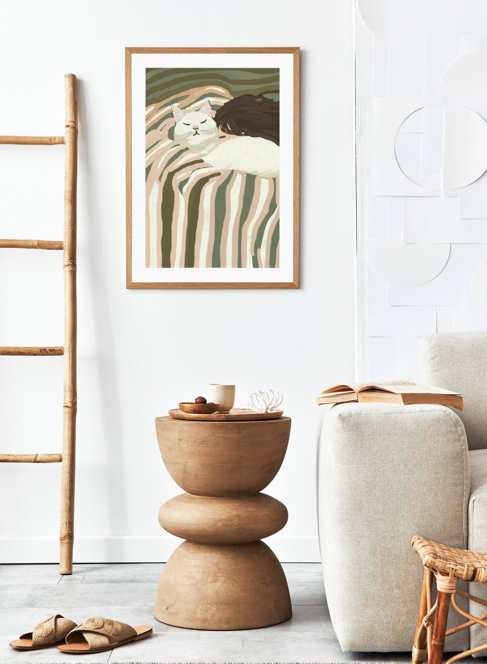 'Afternoon Nap' Aesthetic Art Print_Sugar & Canvas