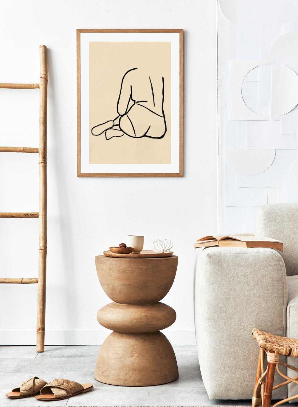 'Still Figure' Aesthetic Art Print_Sugar & Canvas