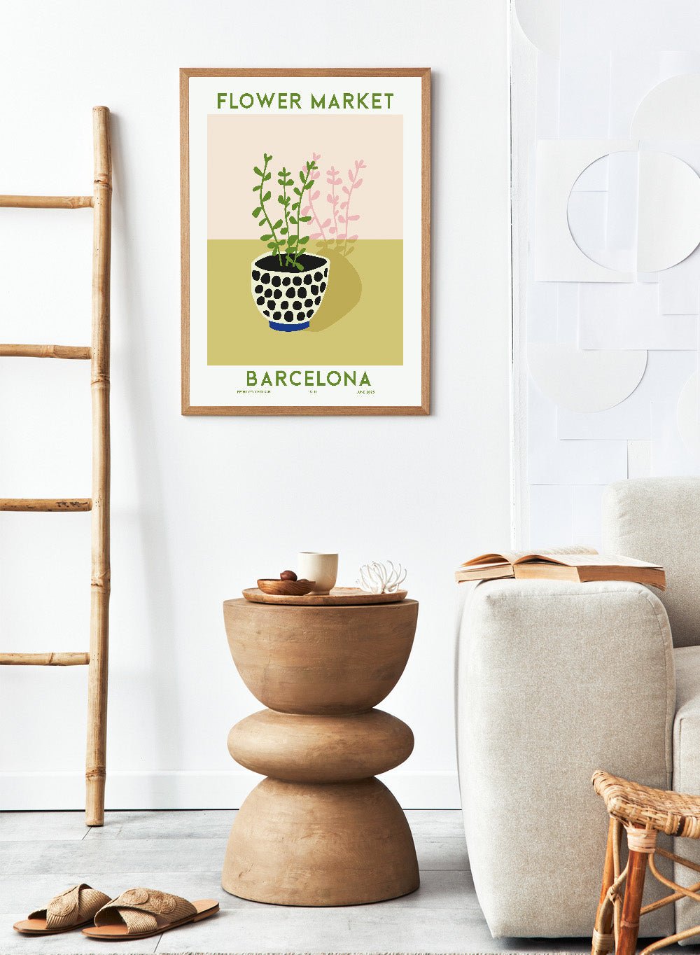 'Botanical Display' Aesthetic Art Print_Sugar & Canvas