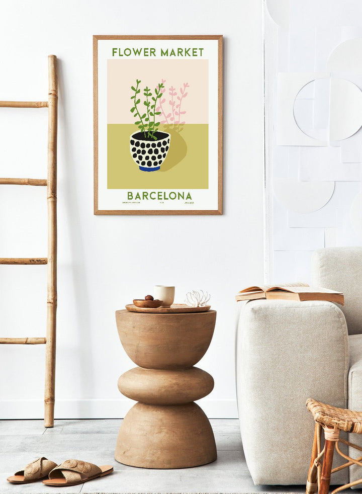 'Botanical Display' Aesthetic Art Print_Sugar & Canvas