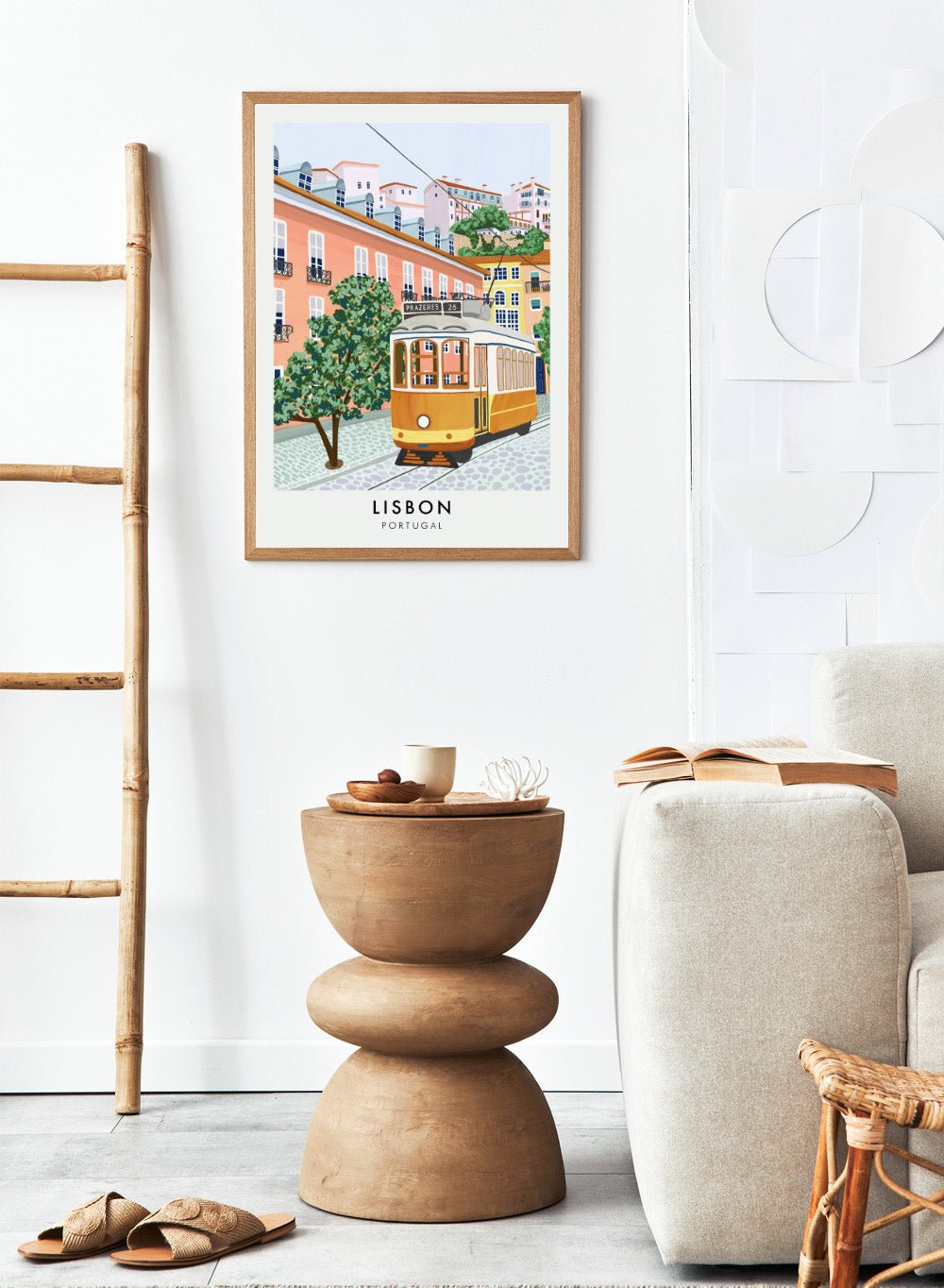Lisbon Tram No. 28 Portugal Art Print_Sugar & Canvas