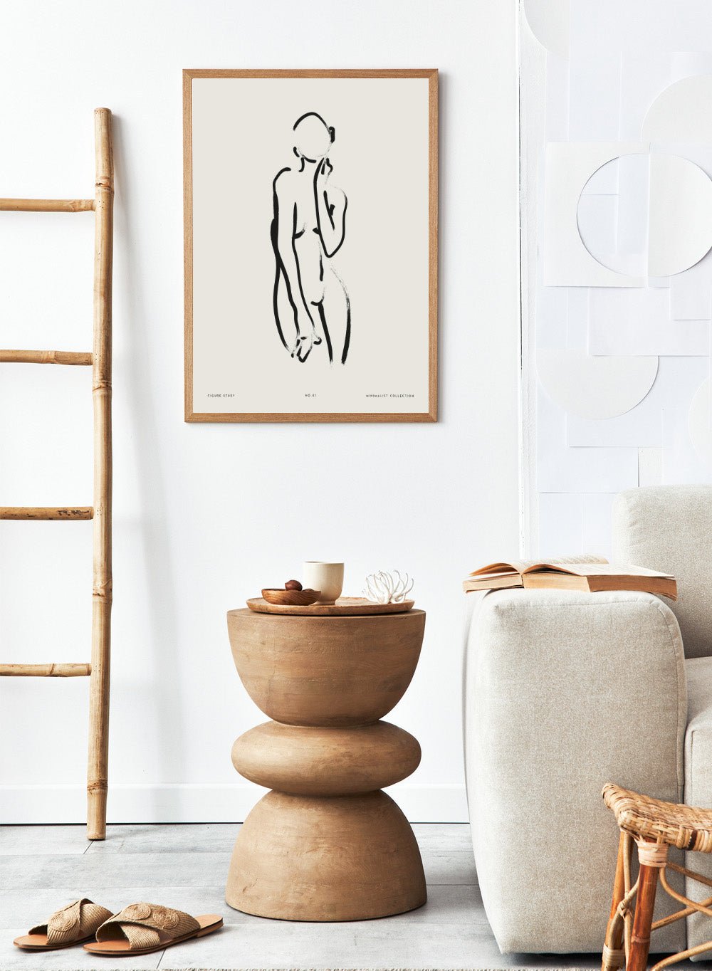 "Abstract Figure" Art Print_Sugar & Canvas