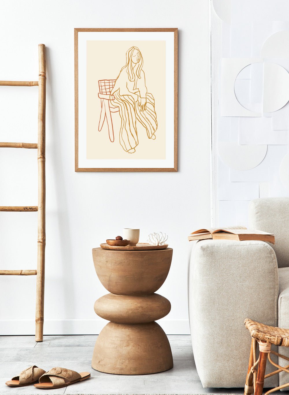 'Soft Stance' Aesthetic Art Print_Sugar & Canvas