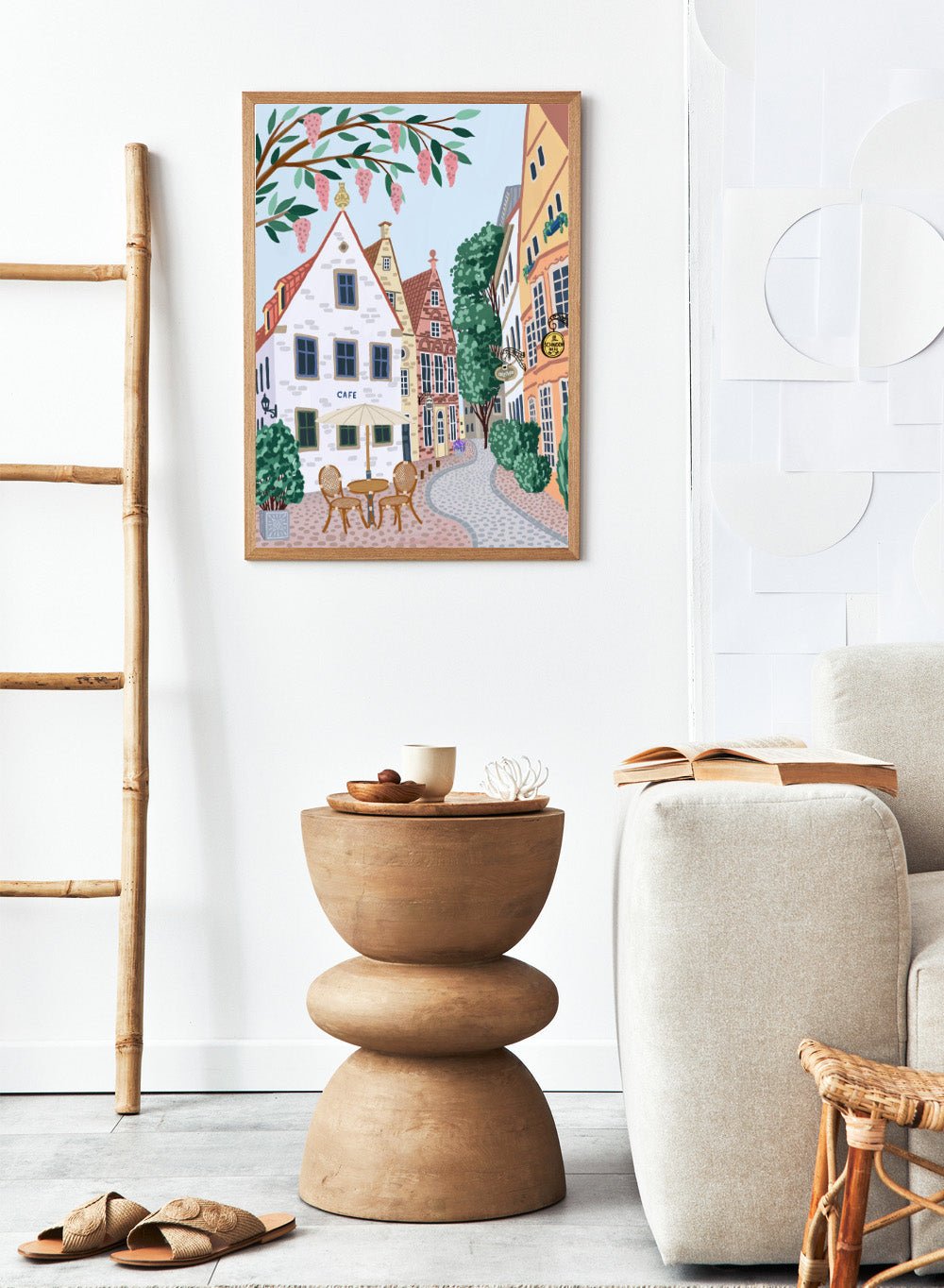 Schnoor Village Germany Travel Art Print_Sugar & Canvas