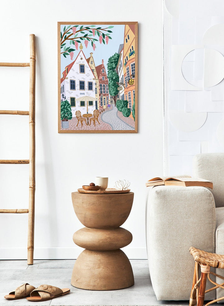 Schnoor Village Germany Travel Art Print_Sugar & Canvas