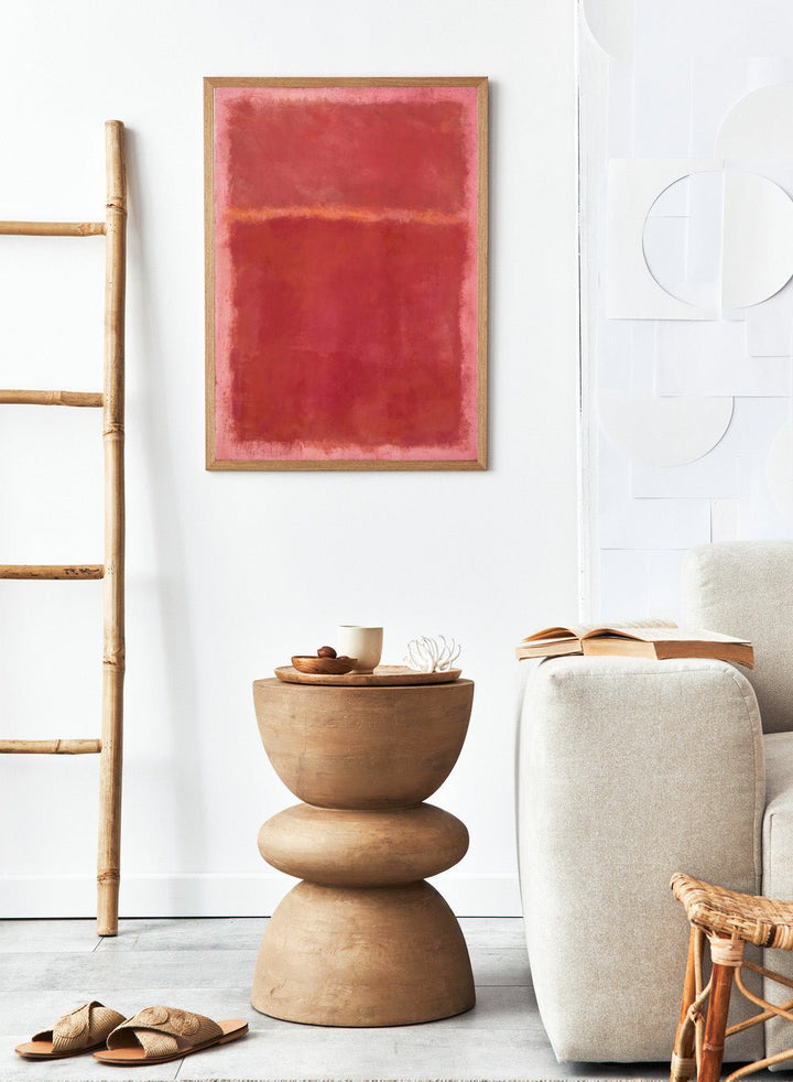 Mark Rothko Untitled (Red, Orange on Pink) 1968 Art Print_Sugar & Canvas