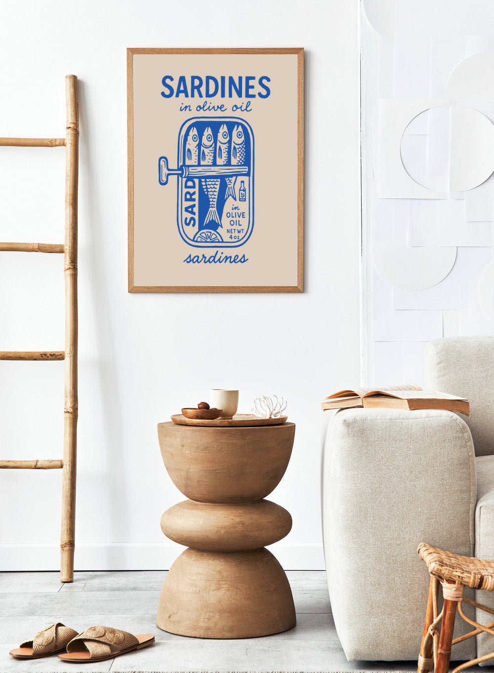 ‘Sardines in Olive Oil’ Aesthetic Art Print_Sugar & Canvas