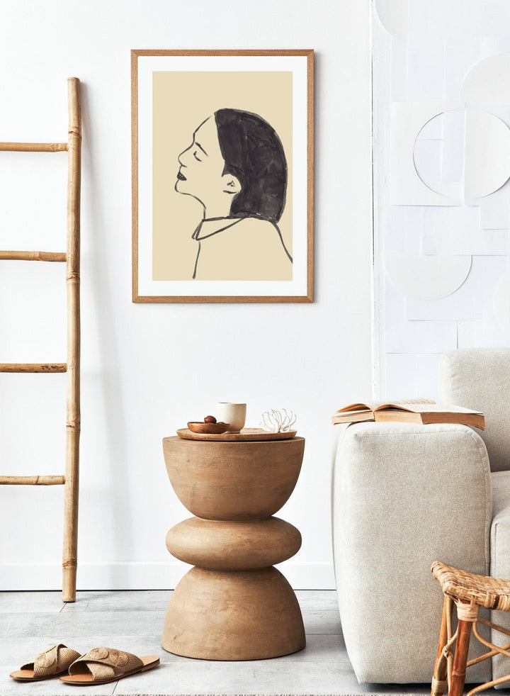 'Silence' Aesthetic Art Print_Sugar & Canvas