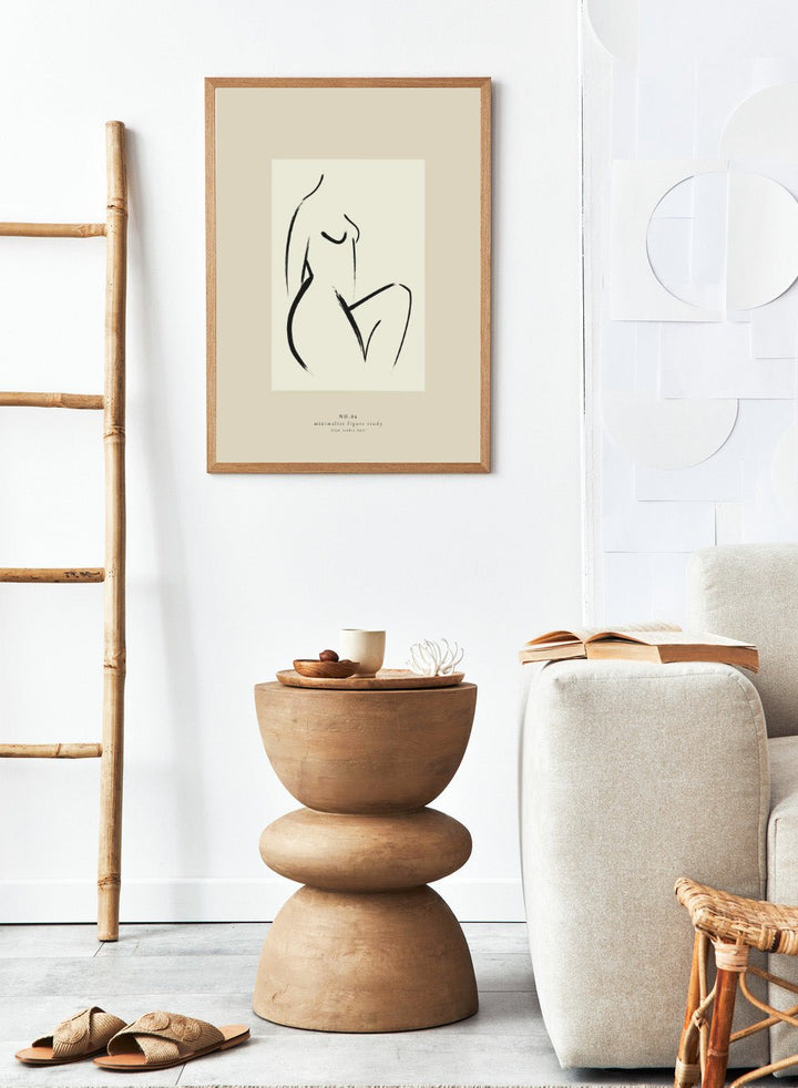 "Figure Study No. 06" Art Print_Sugar & Canvas