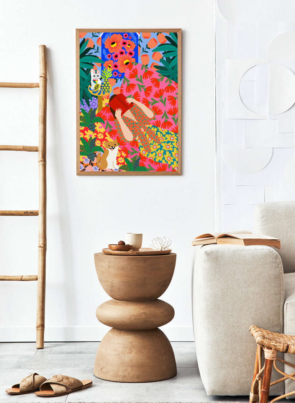 Rafaela Mascaro - Patterned Escape Art Print