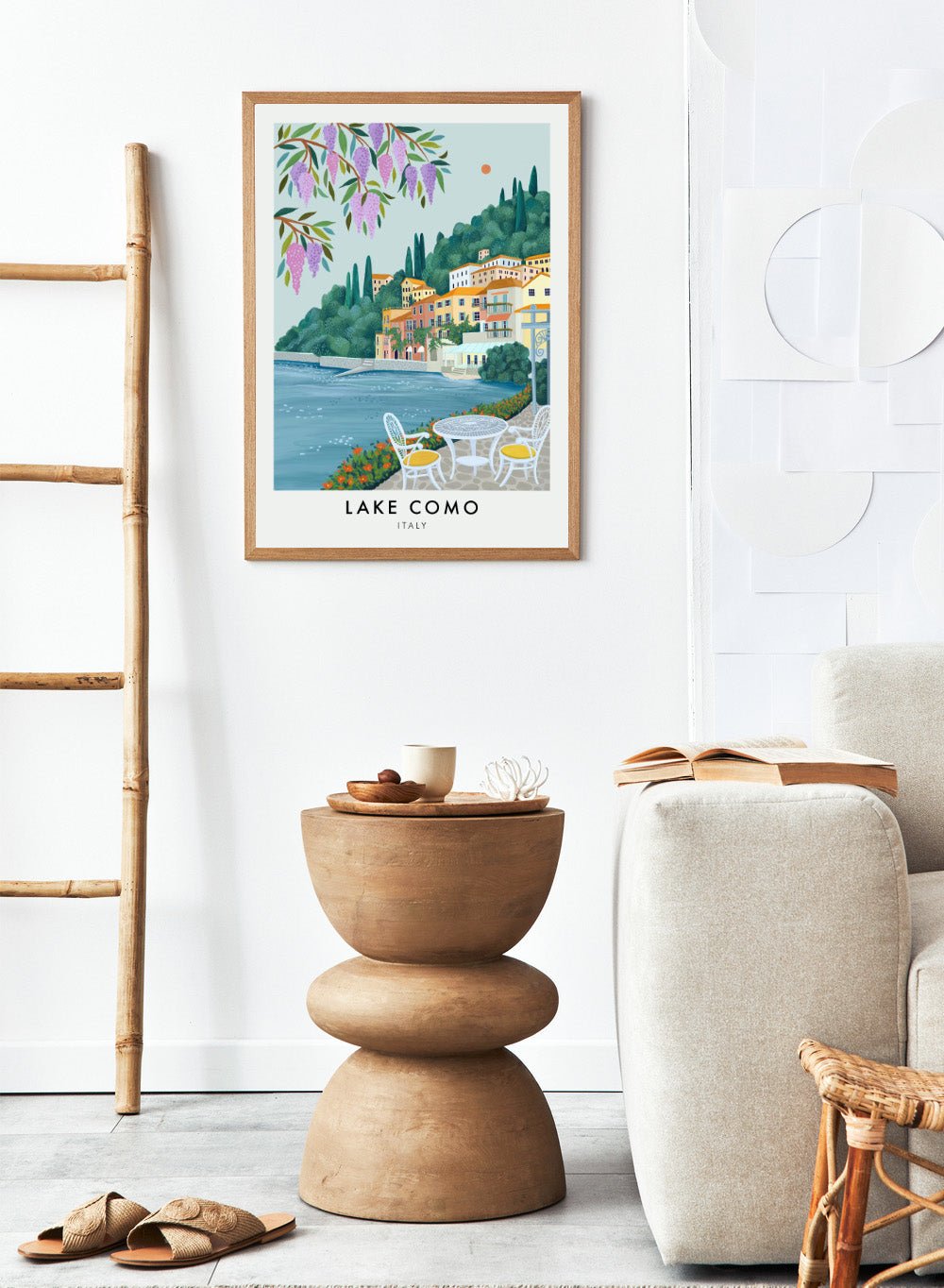 Lake Como Italy Art Print_Sugar & Canvas