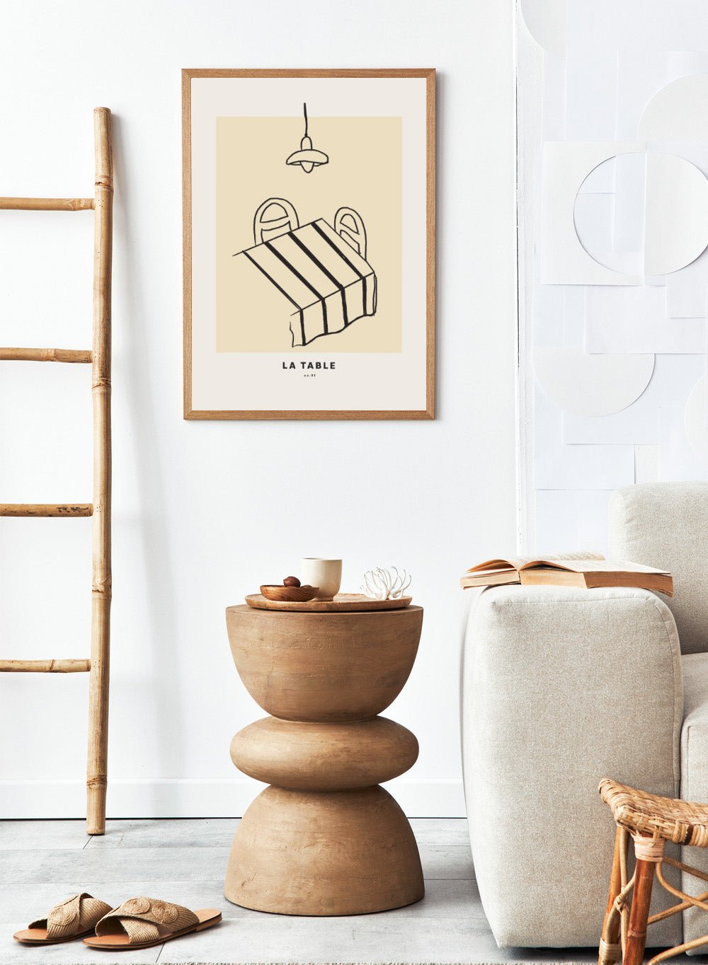 'Morning Table Study II' Aesthetic Art Print_Sugar & Canvas