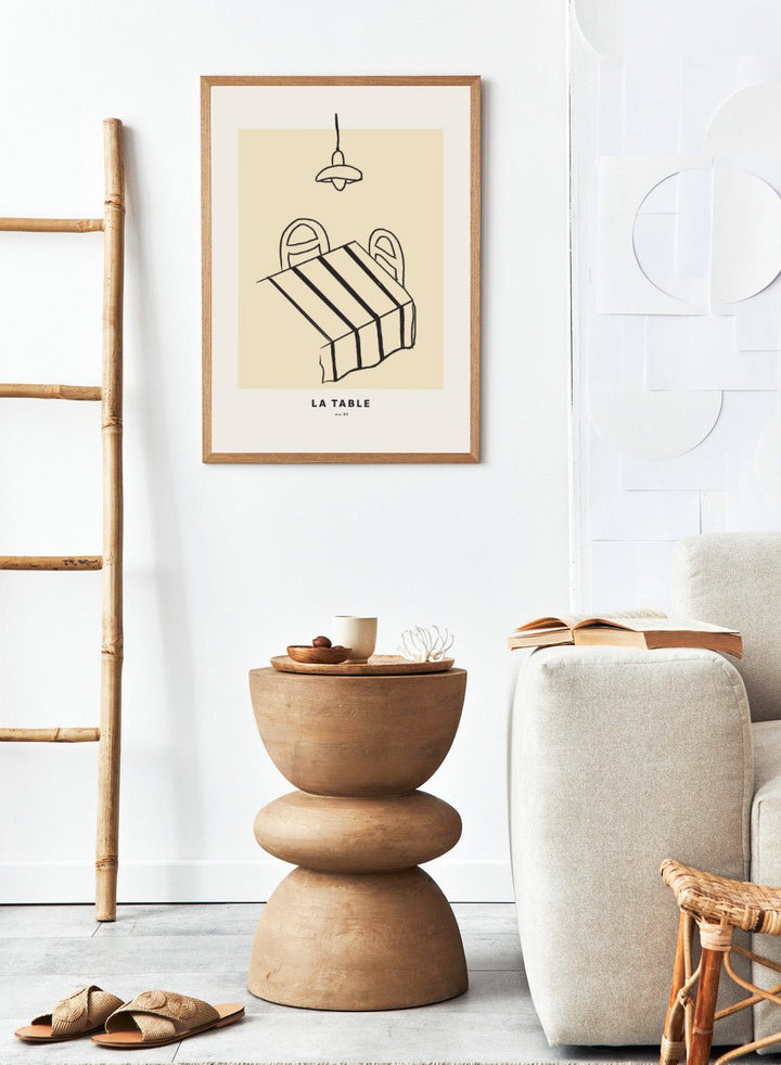 'Morning Table Study II' Aesthetic Art Print_Sugar & Canvas