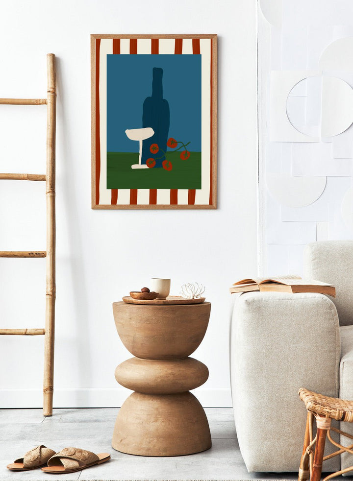 ‘Still Life with Tomatoes’ Aesthetic Art Print_Sugar & Canvas