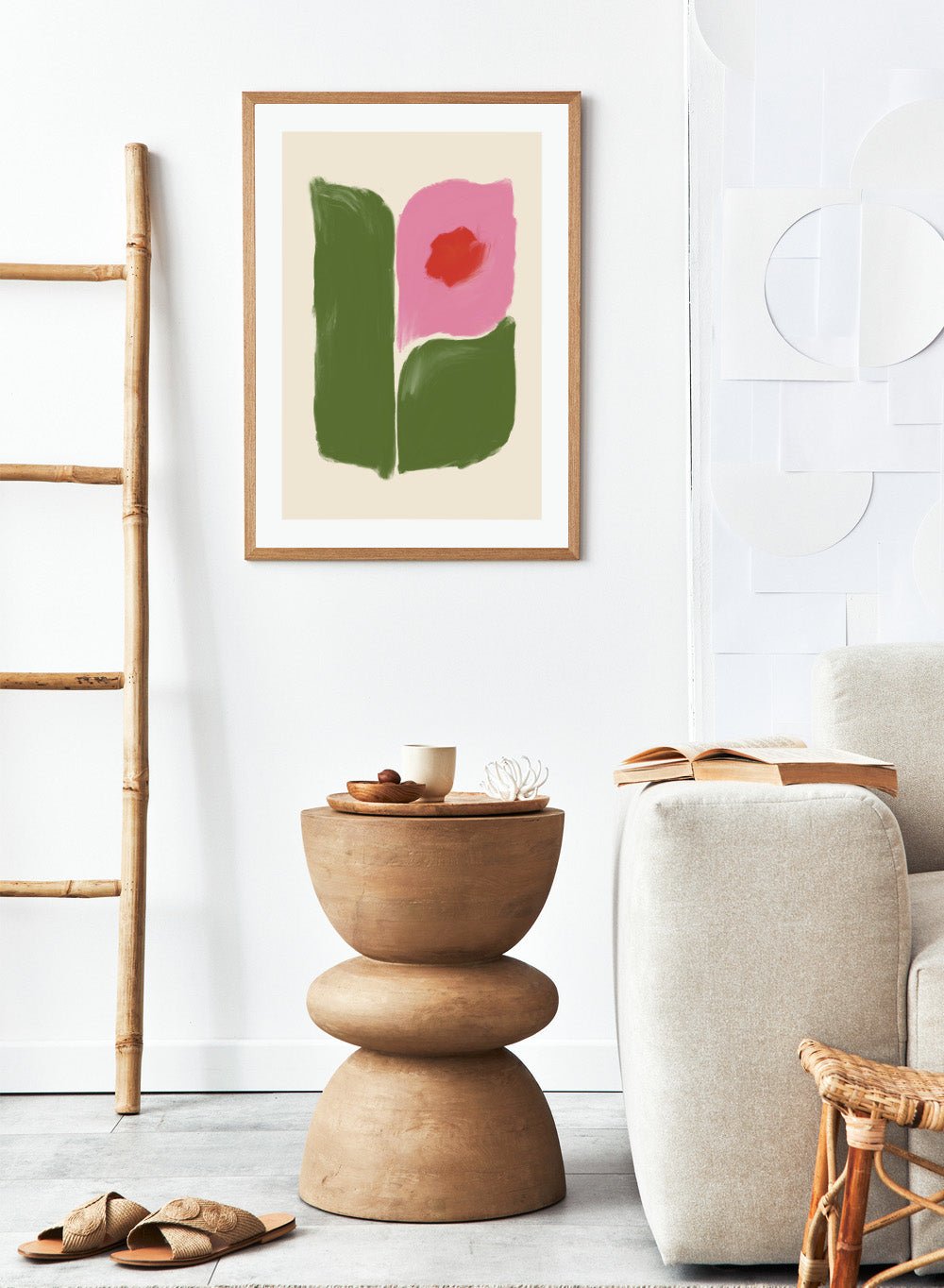 'Floral Form' Aesthetic Art Print_Sugar & Canvas