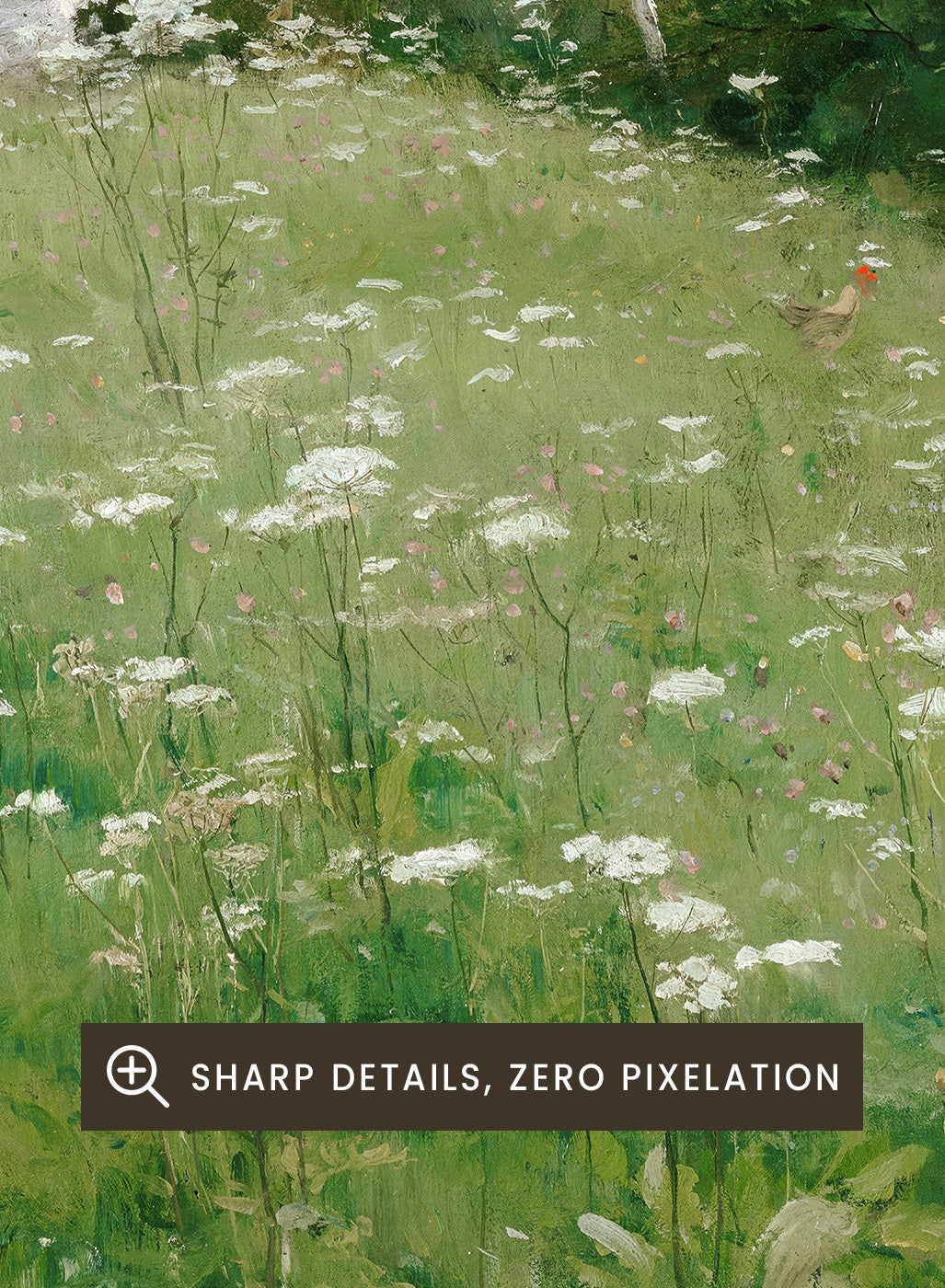 "Meadow with Flowers" Art Print