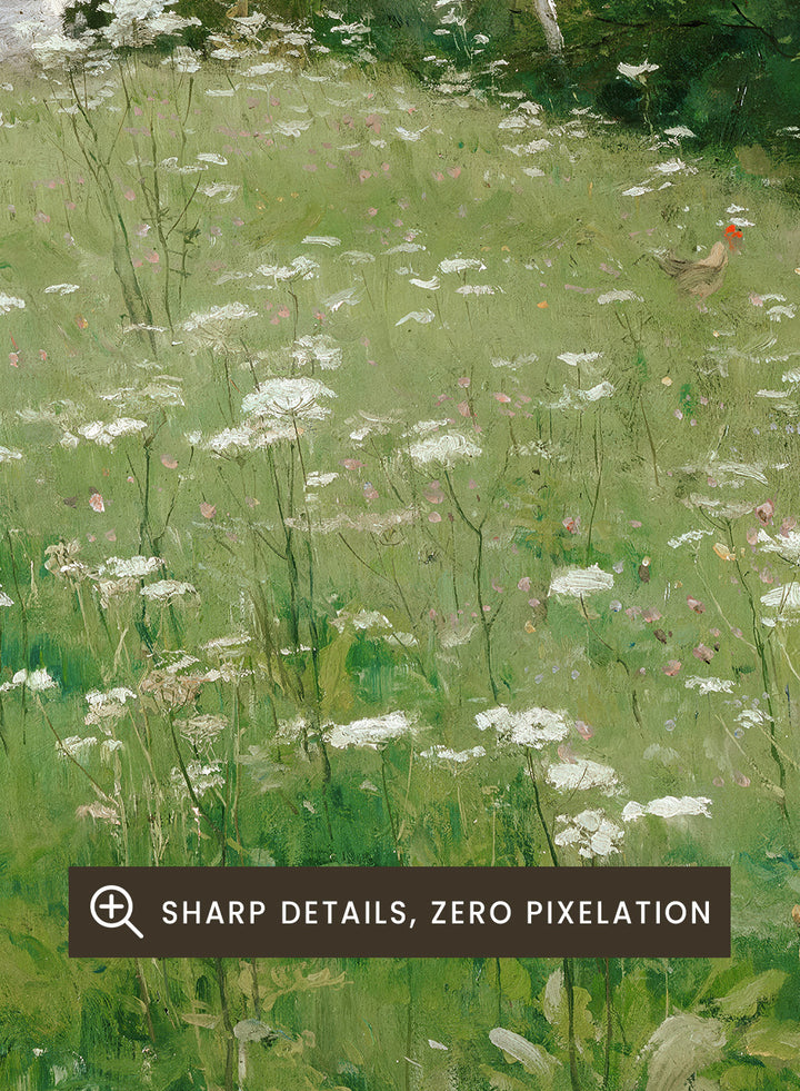 "Meadow with Flowers" Art Print