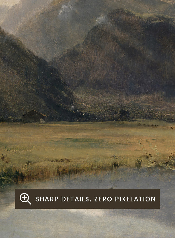 "Landscape in the Canton of Uri" Art Print