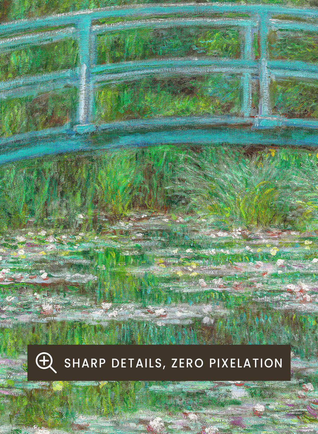 Claude Monet The Japanese Footbridge 1899 Art Print
