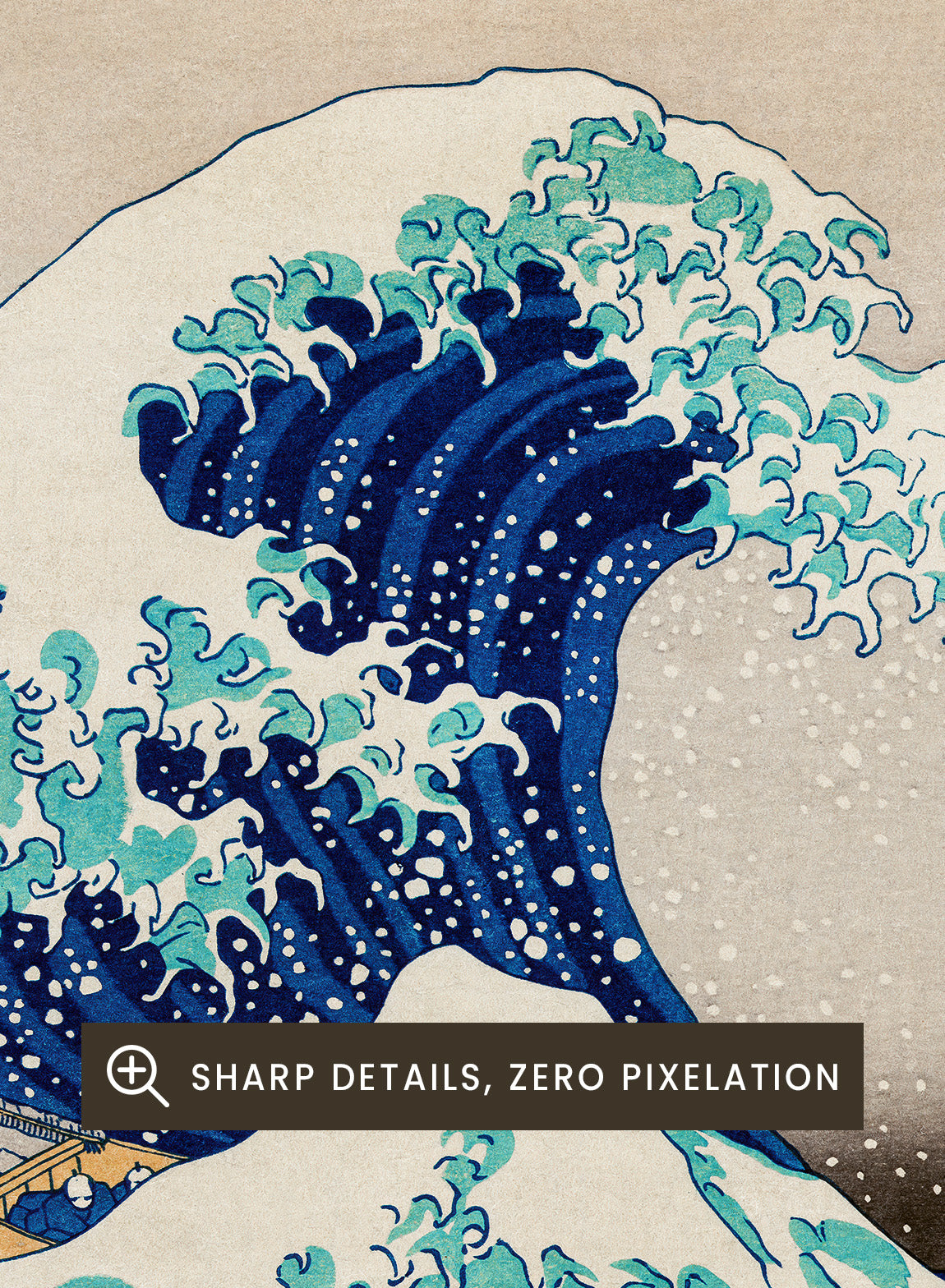 Katsushika Hokusai The Great Wave off Kanagawa Vintage Japanese