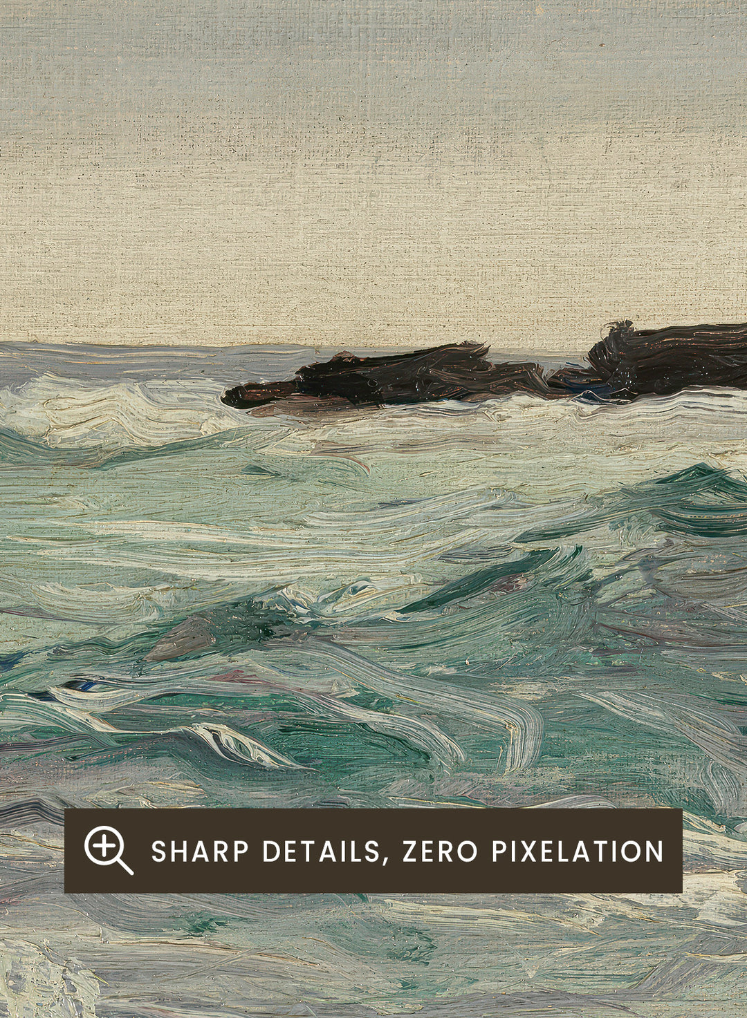 "Heavy Swells" Art Print