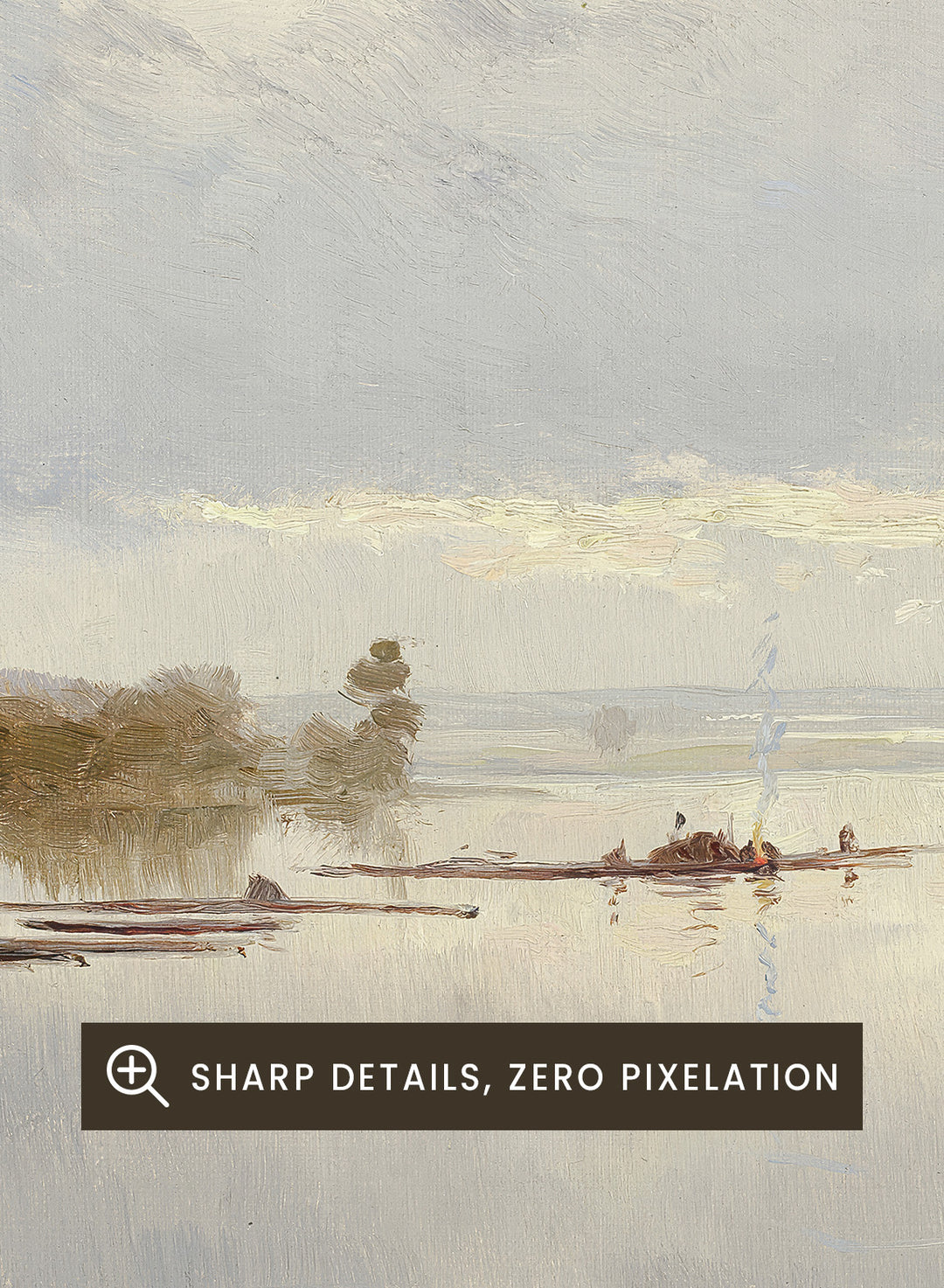 "River Landscape" Art Print